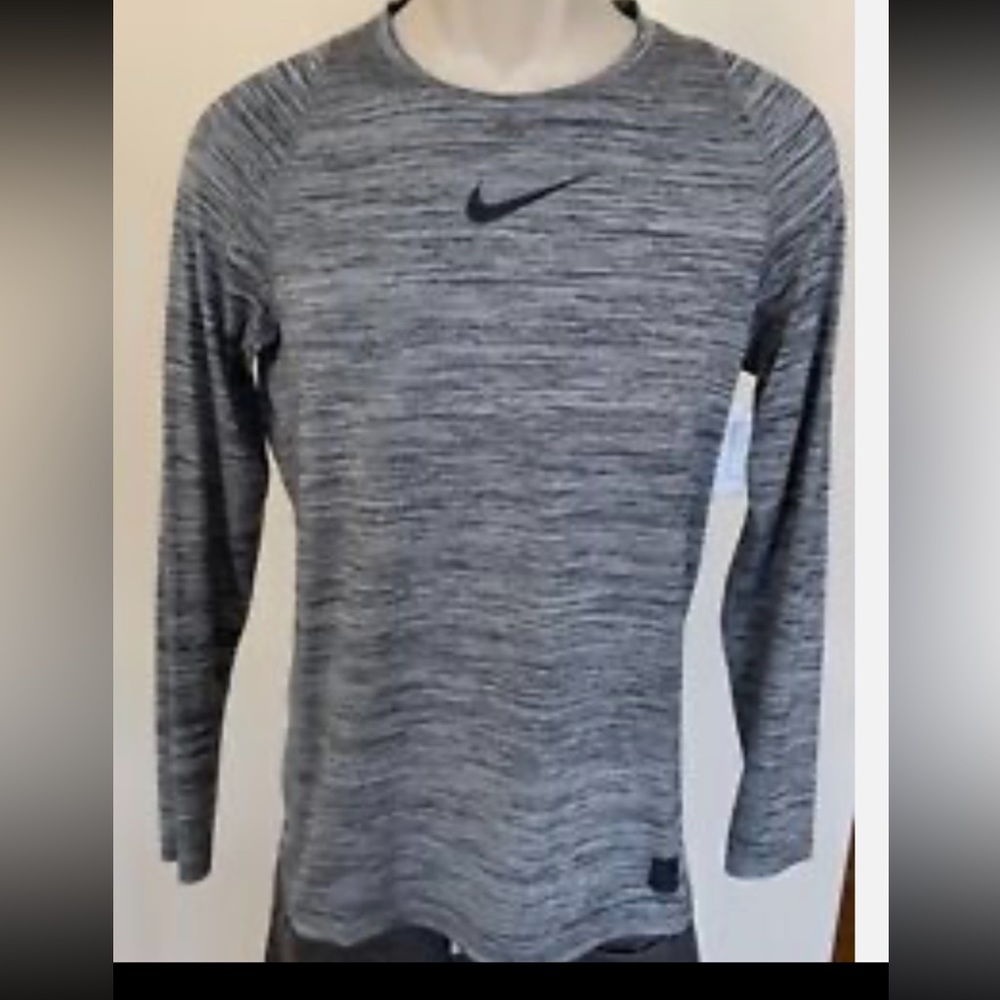 Nike Pro Longsleeve shirt gray/black
